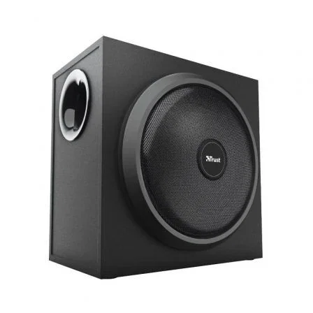 Trust Yuri Altavoces 2.1 con Subwoofer para PC | 120W Potencia Pico | Control de Graves | Madera | Conexión 3.5 mm para Portátil y Smartphone | Artículo 23696 Trust Yuri Altavoces 2.1 con Subwoofer para PC | 120W Potencia Pico | Control de Graves | Madera | Conexión 3.5 mm para Portátil y Smartphone | Artículo 23696